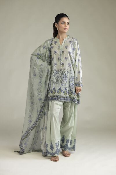 Embroidered | Lawn | Fabrics 3 Piece | GBP 40.00