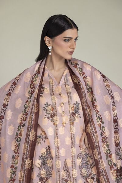Printed | Jacquard | Floral Tailored 3-Piece | GBP 50.00