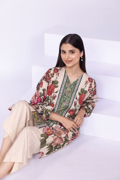 Printed | Ripple Waves | Kurta | GBP 12.00