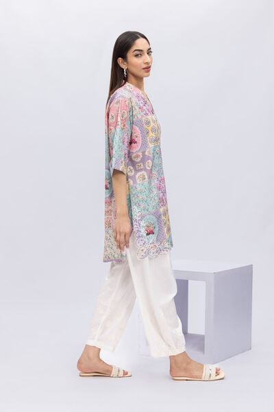 Embroidered | Cotton Viscose | Pants | GBP 20.00