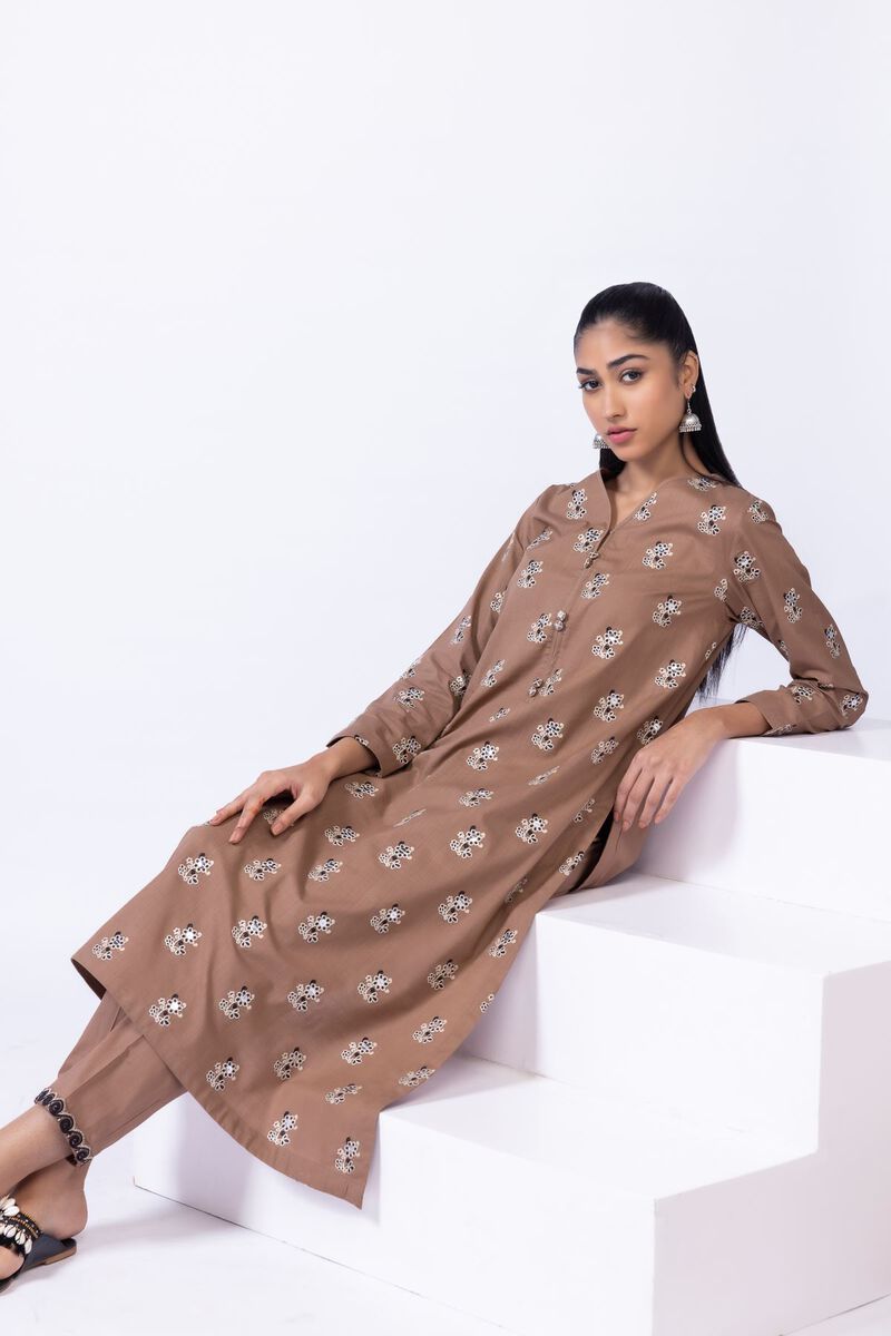 Embroidered | Crosshatch Poplin | Kurta | GBP 17.50