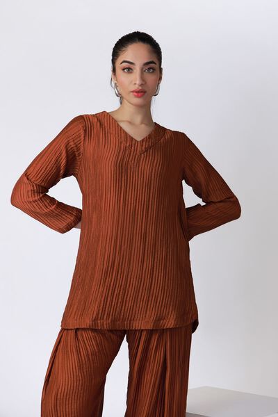 Dyed | Ripple Crinkle | Kurta | GBP 20.00