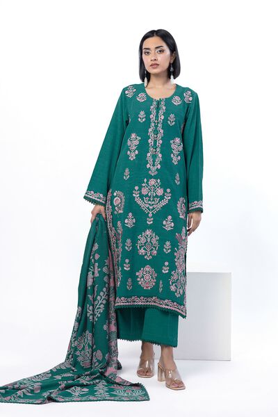 Embroidered | Khaddar | Tailored 3 Piece | GBP 65.00