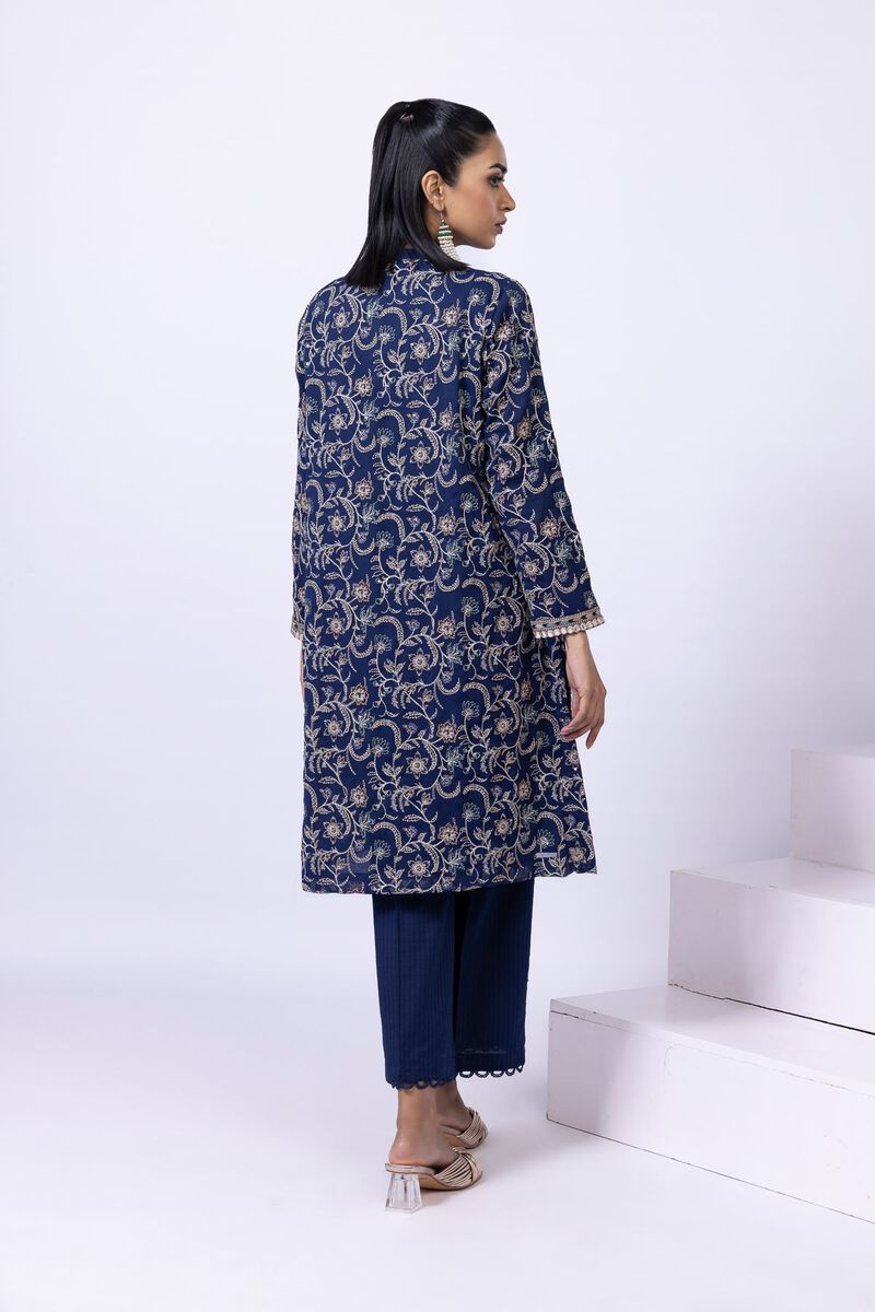 Embroidered | Polyester Crinkle Chiffon | Kurta | GBP 30.00