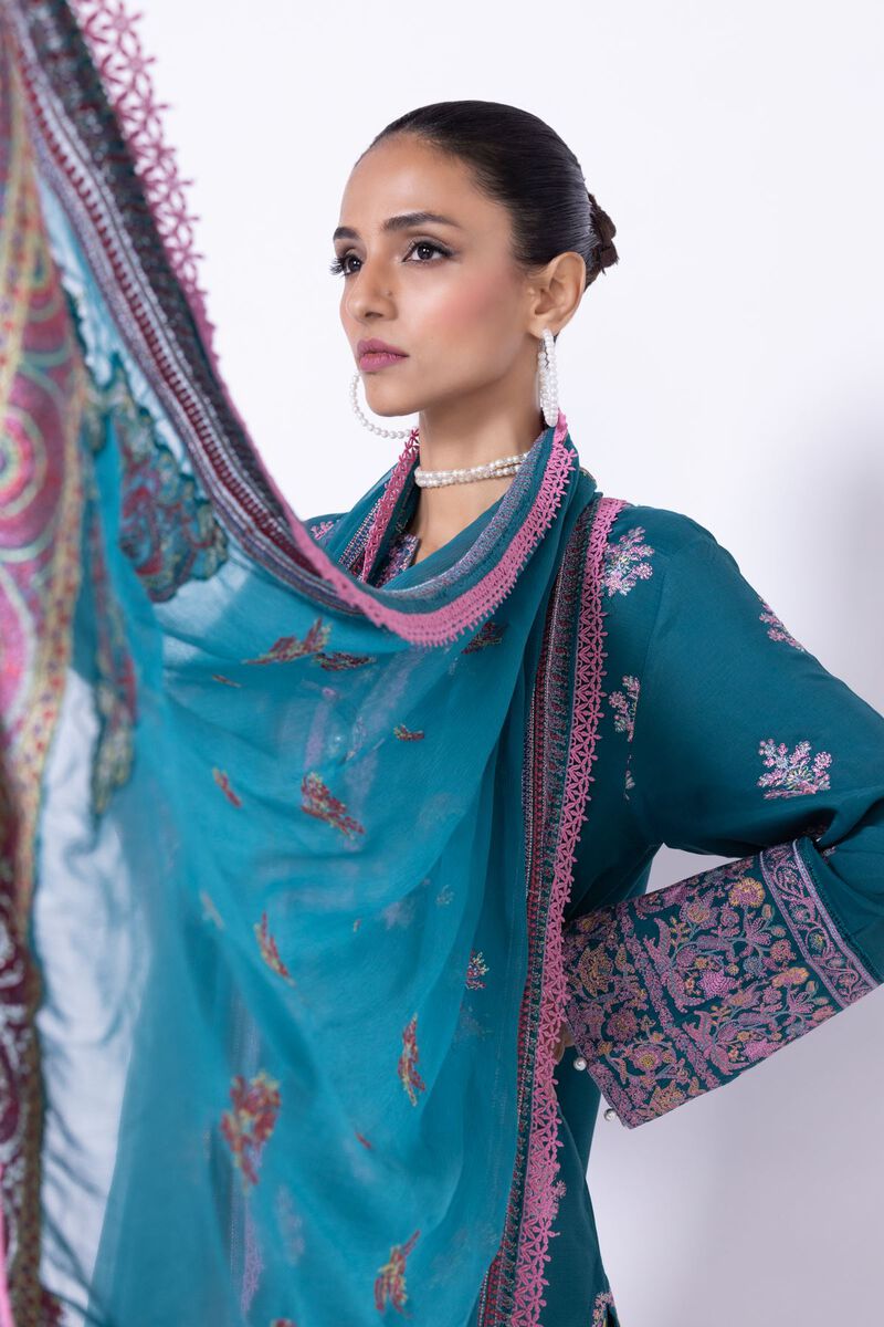 Embroidered | Bamber Chiffon | Dupatta | null