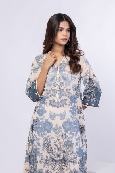 Printed | Swiss Voile | Kurta | GBP 40.00