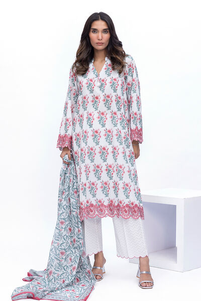 Embroidered | Lawn | Fabrics 3 Piece | GBP 20.00