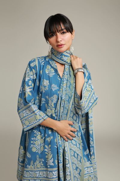 Printed | Lawn | Floral Lawn Dupatta | GBP 25.00