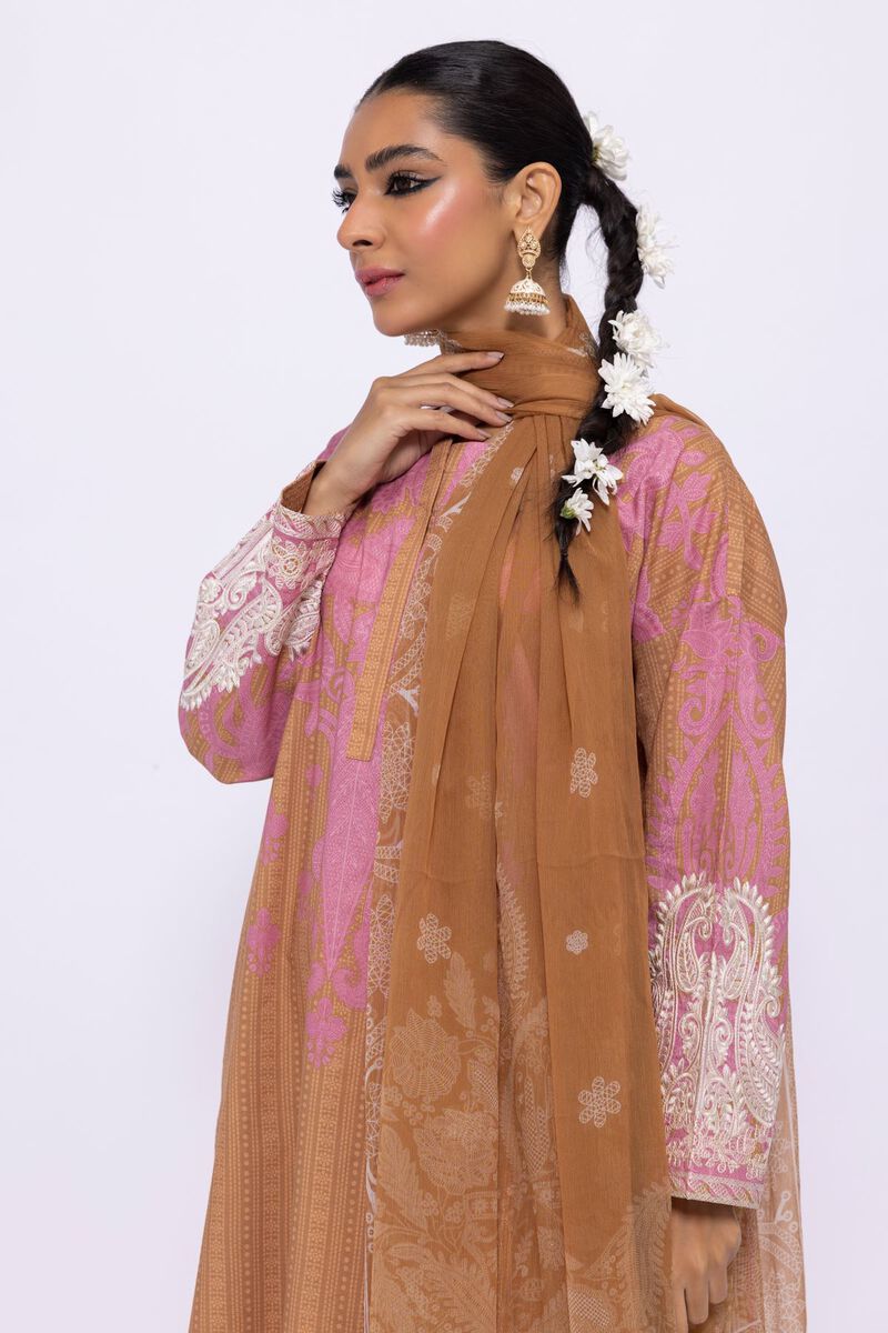 Printed | Bamberg Chiffon | Dupatta | null