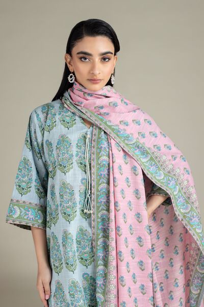 Printed | Textured Cotton | Dupatta | GBP 12.00