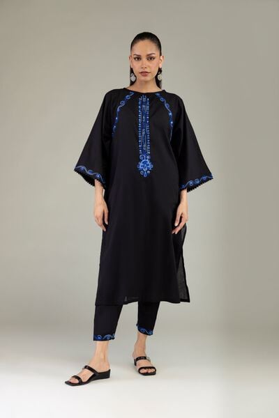 Embroidered | Cambric | Black Solid Shalwar | GBP 25.00