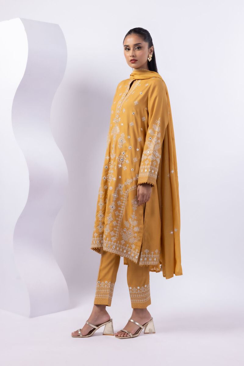 Dyed | Light Thai Silk | Dupatta | GBP 25.00