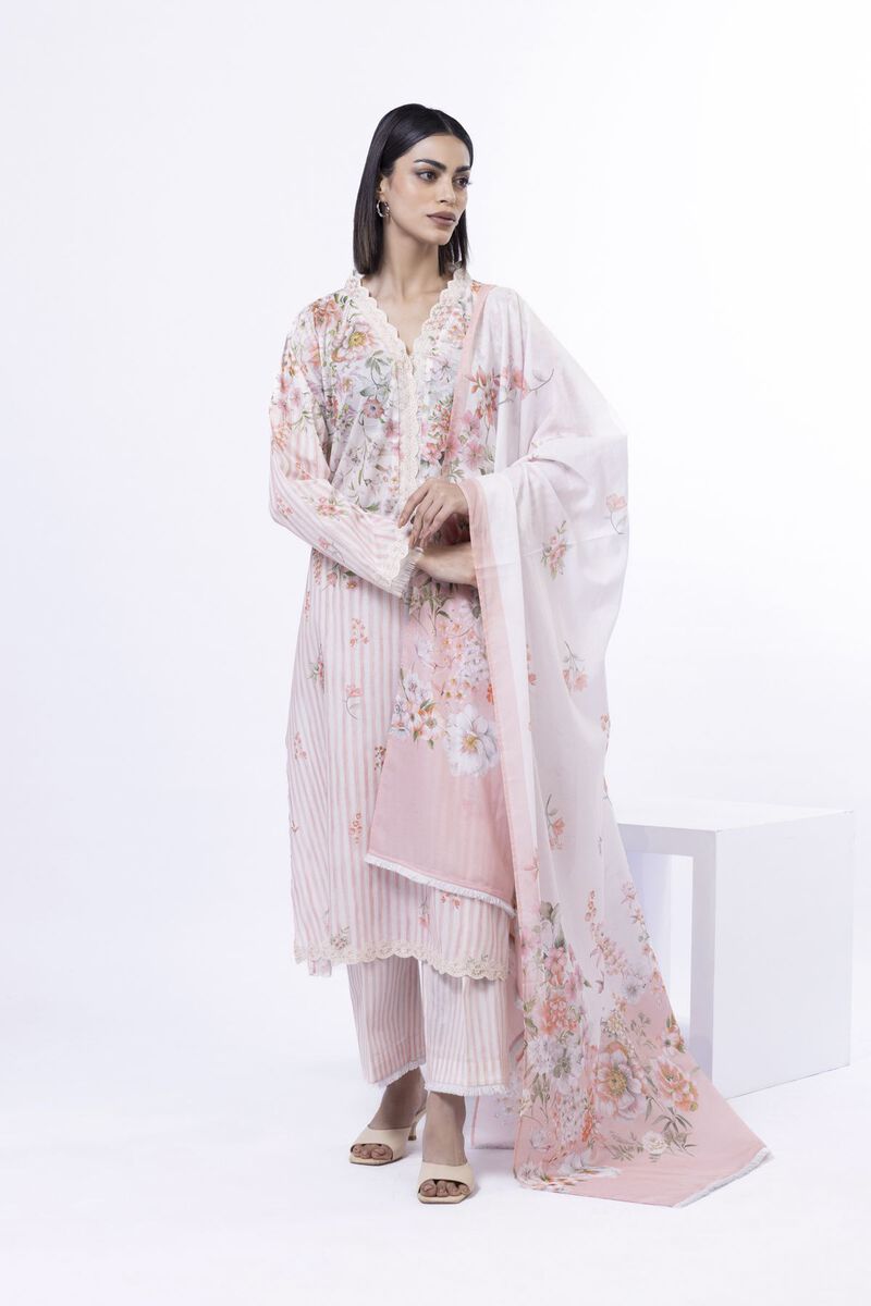 Embroidered | Lawn | Fabrics 3 Piece | null