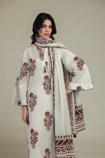 Printed | Lawn | Floral Cambric Dupatta | GBP 25.00