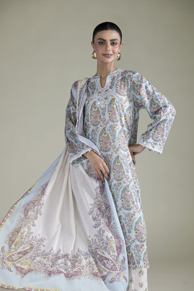 Embroidered | Cambric | Tailored 3 Piece | GBP 55.00