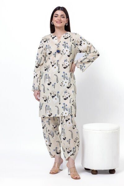 Printed | Lawn | Fabrics 2 Piece | Top and Bottom | GBP 12.50