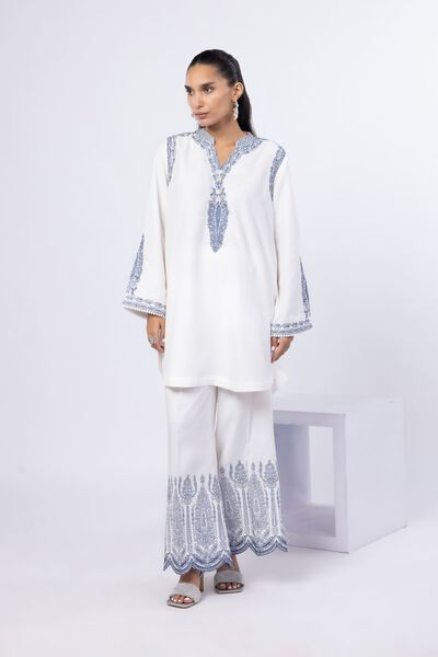 Embroidered | Russian Raw Silk | Kurta | GBP 10.50