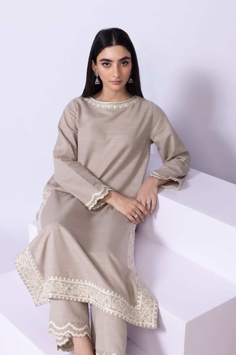 Embroidered | Khaddar | Kurta | GBP 9.00