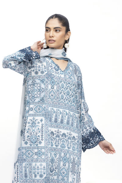 Embroidered | Lawn | Fabrics 3 Piece | GBP 17.50