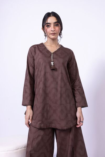 Dyed | Jacquard | Kurta | GBP 25.00