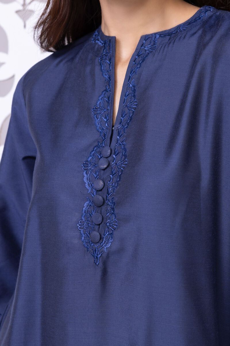 Embroidered | Raw Silk | Kurta | null