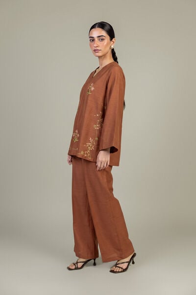Embroidered | Light Khaddar | Light Khaddar Pants | GBP 25.00