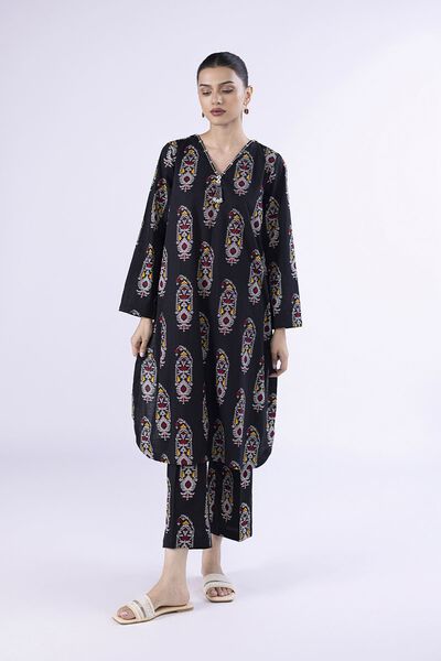 Printed | Crosshatch Poplin | Pants | GBP 12.00