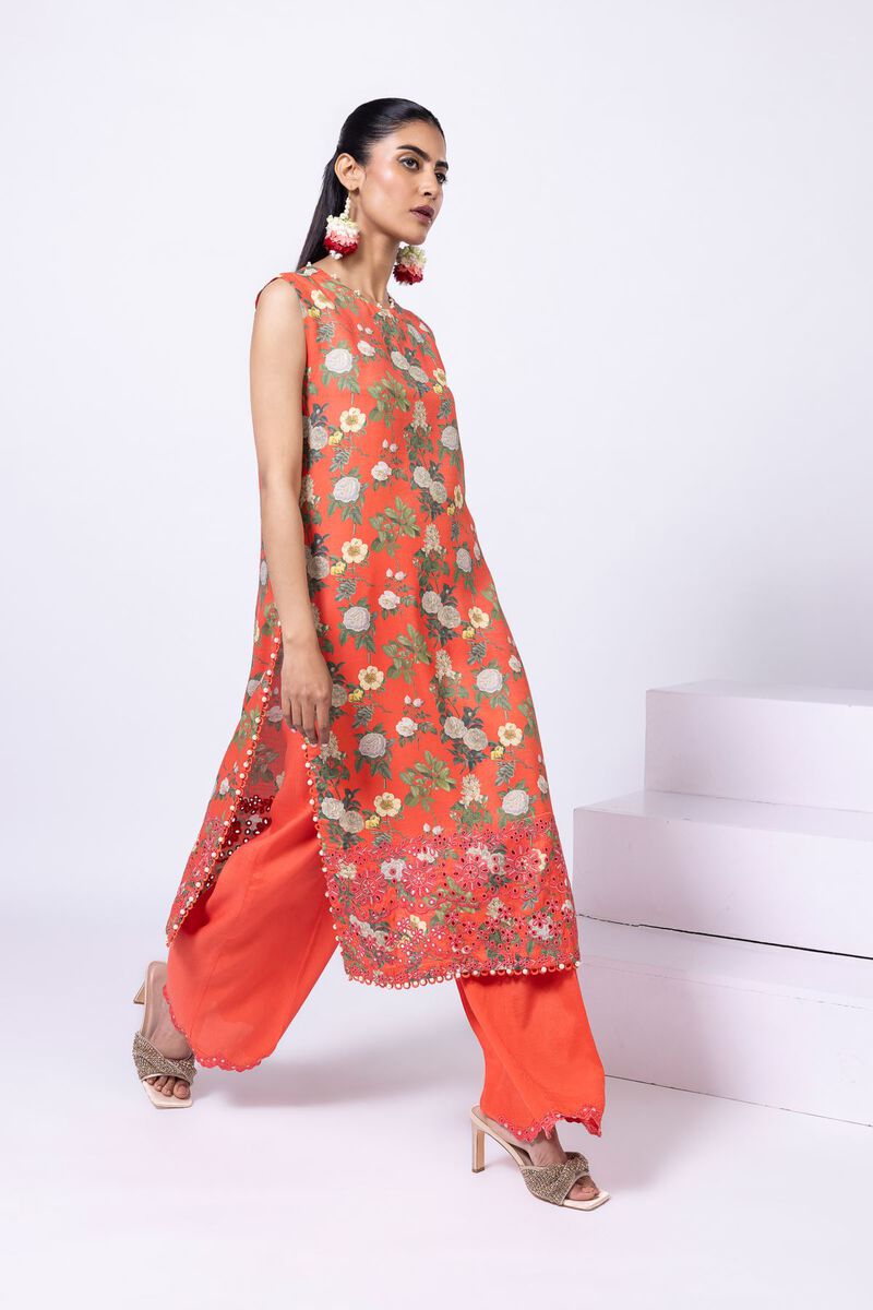 Embroidered | Thai Silk | Kurta | GBP 25.00