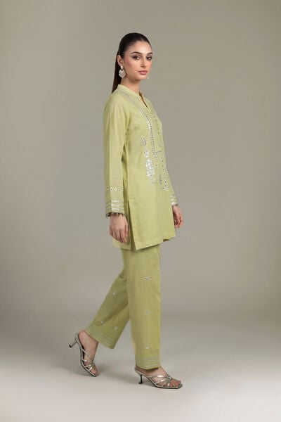 Embroidered | Raw Silk | Raw Silk Shalwar | GBP 35.00