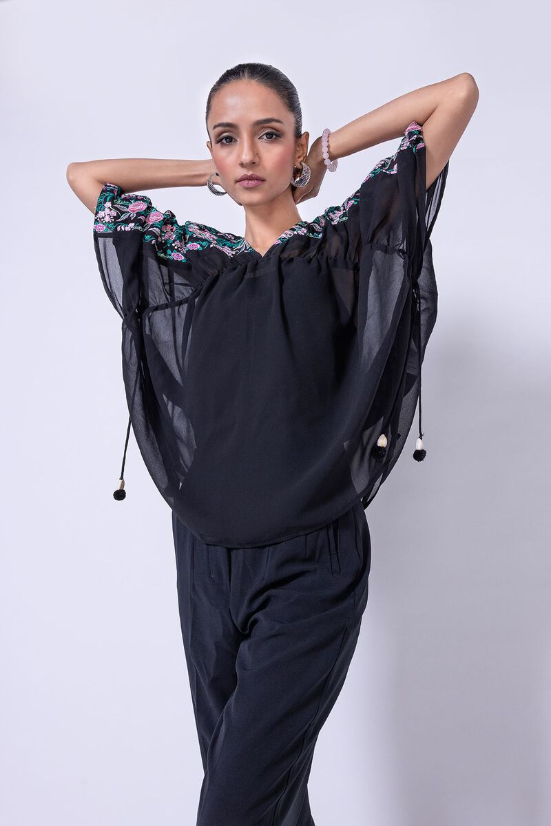 Embroidered | Georgette Chiffon | Tunic | GBP 7.50