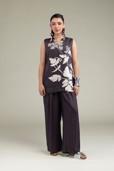 Printed | Viscose Crepe | Viscose Crepe Trousers | GBP 20.00