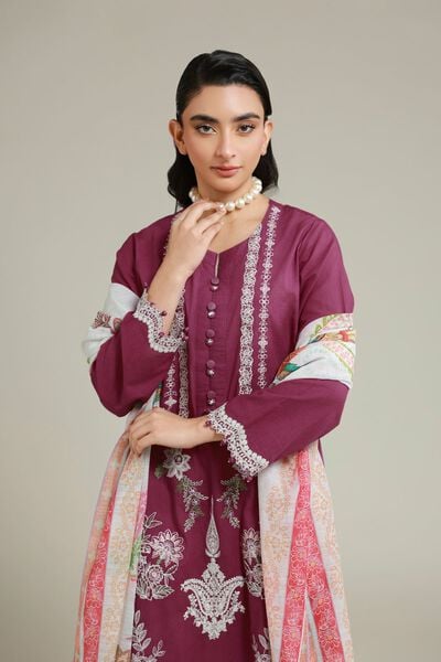 Embroidered | Cambric | Tailored 3 Piece | GBP 60.00