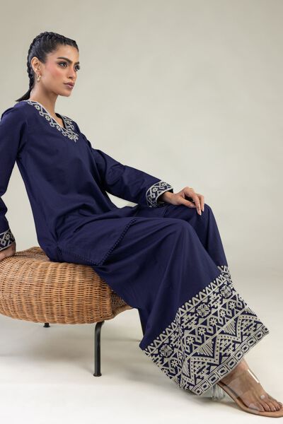 Embroidered | Cotton Dobby | Cotton Dobby Kurta | GBP 30.00