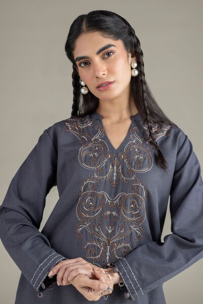 Embroidered | Khaddar | Kurta | GBP 25.00