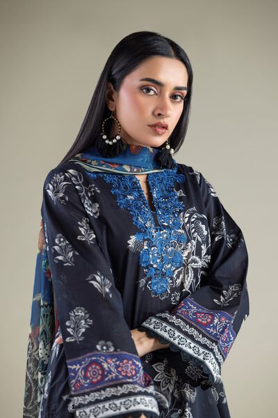 Embroidered | Textured Lawn | Fabrics 3 Piece | GBP 24.50