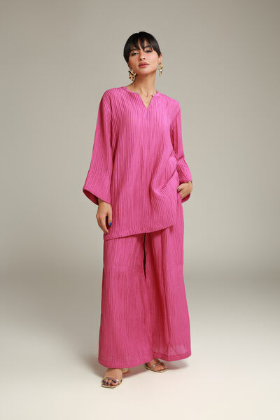 Dyed | Blended Crinkle | Relaxed Crinkle Pants | GBP 25.00