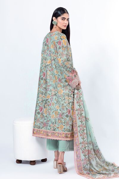 Embroidered | Lawn Doria | Tailored 3 Piece | GBP 32.50