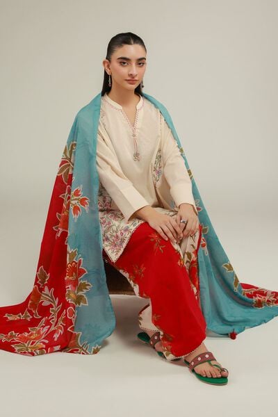 Embroidered | Cambric | Kurta | GBP 30.00