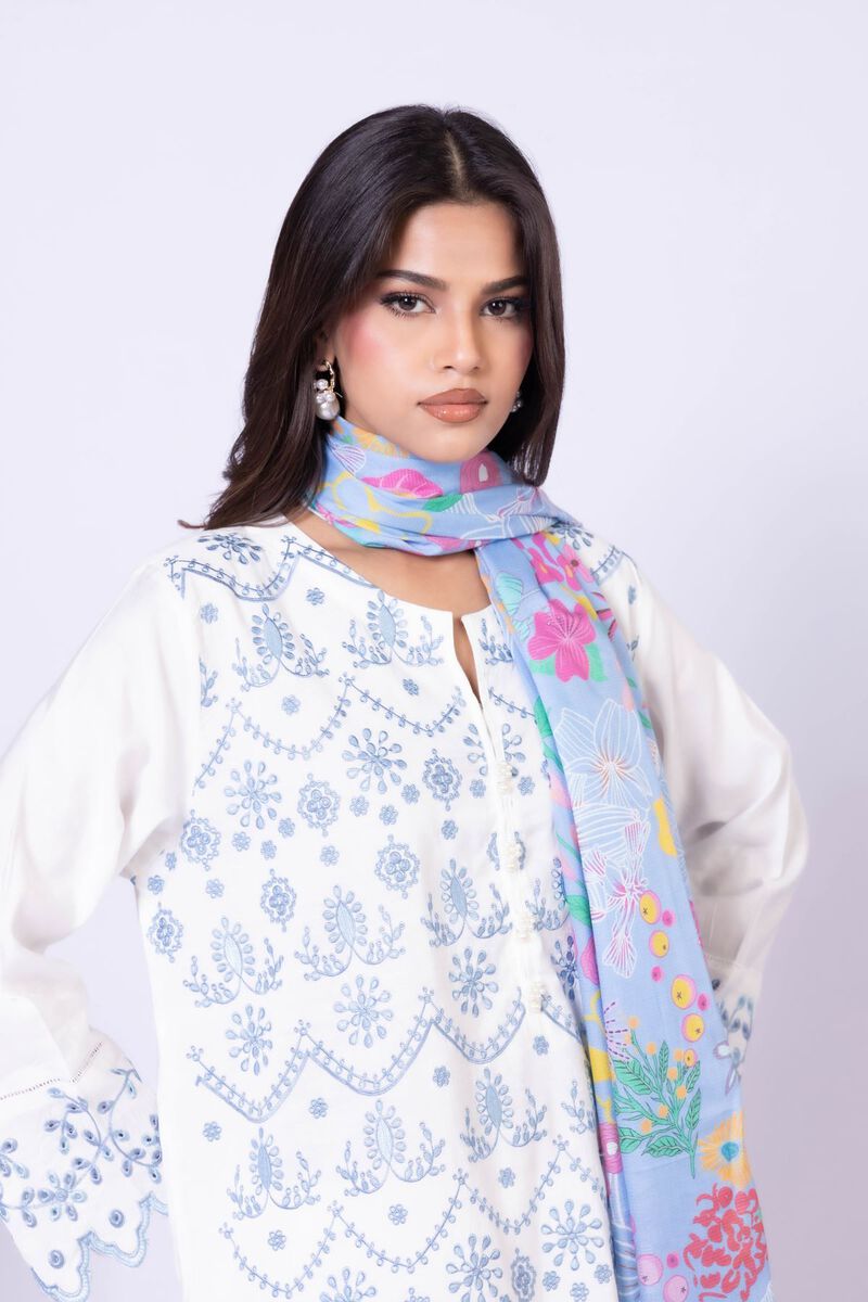 Printed | Mesuri Jacquard | Dupatta | GBP 5.10