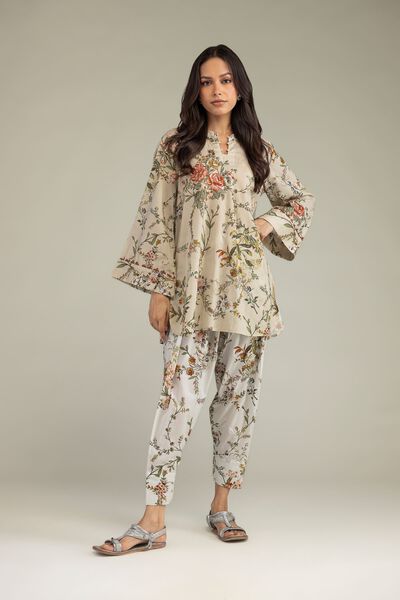 Printed | Cambric | Floral Cambric Shalwar | GBP 25.00