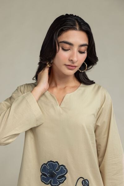 Cambric | Cambric V-Neck Kurta | GBP 35.00