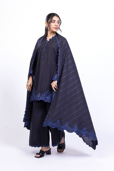 Embroidered | Khaddar | Dupatta | GBP 8.50