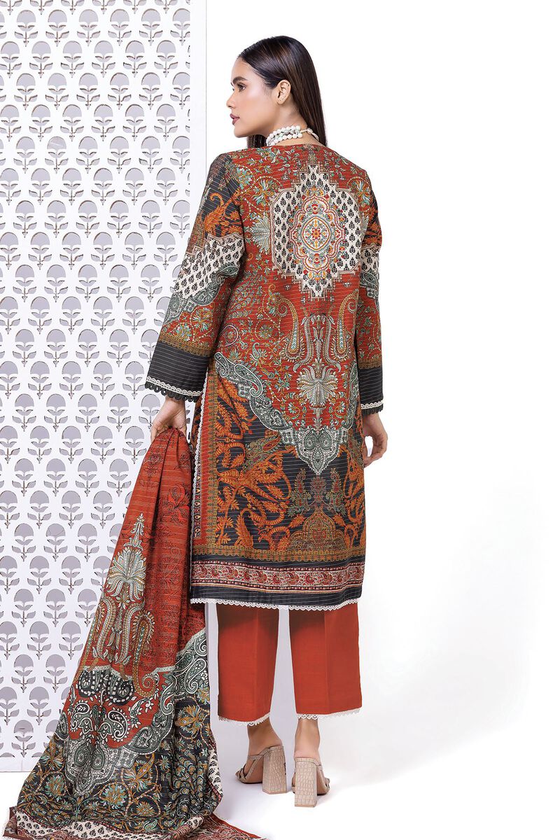 Printed | Light khaddar Messuri | Tailored 3 Piece | null