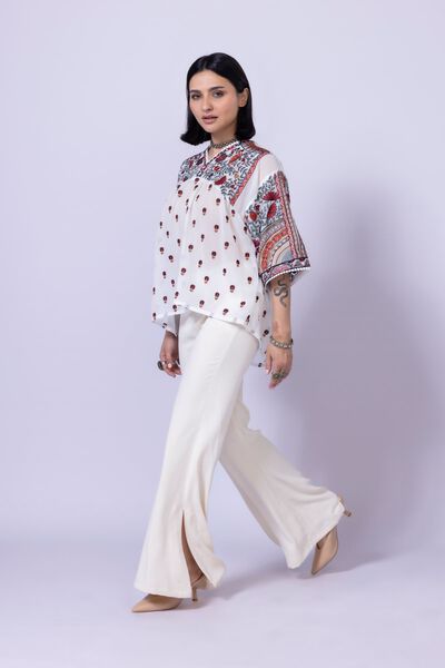 Dyed | Heavy Georgette | Trousers | GBP 6.00