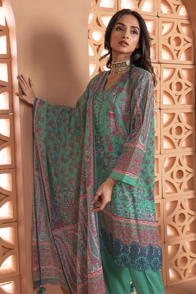 Messuri | Embroidered | Tailored 3 Piece | GBP 45.50