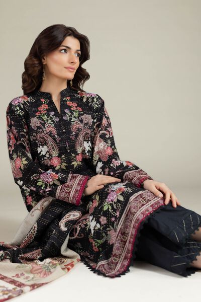 Printed | Mesuri Dobby | Tailored 3 Piece | GBP 50.00