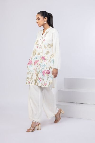 Dyed | Dull Raw Silk | Pants | GBP 15.00