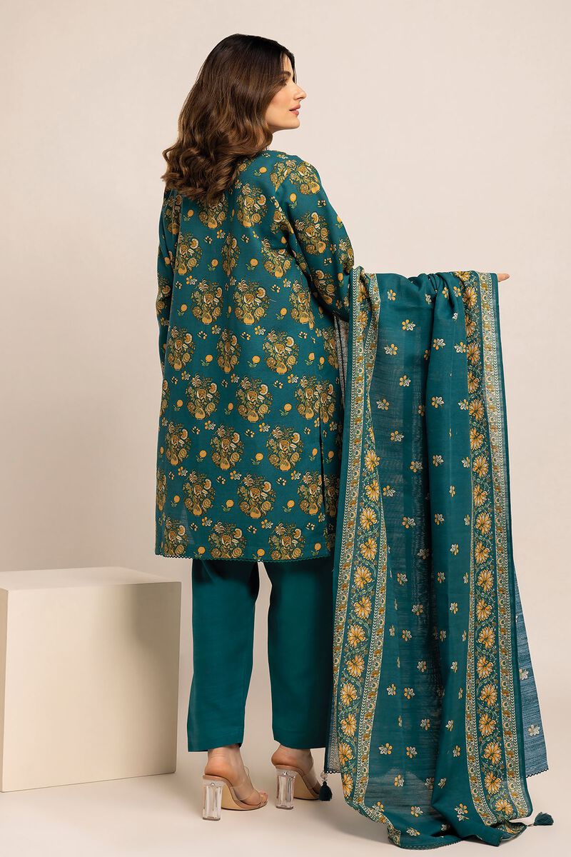 Printed | Light Khaddar | Fabrics 3 Piece | null