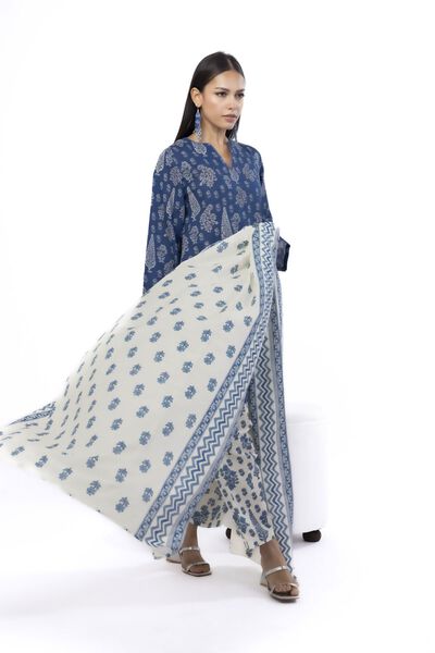 Printed | Khaddar | Tailored 3 Piece | GBP 40.00