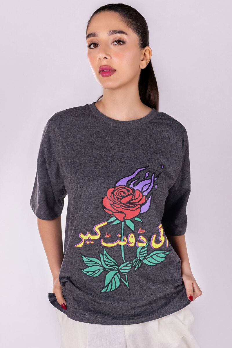 Printed | Cotton Jersey | T-shirt | null
